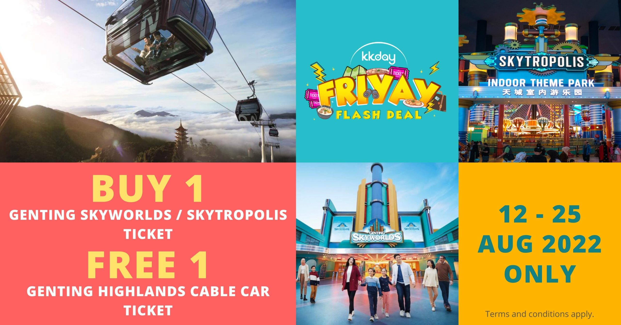 KKday Deals: FREE* Genting Highlands Cable Car Ticket