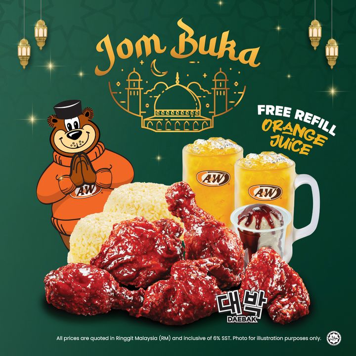A&W Ramadan 2024 – Jom Berbuka with A&W! Ultimate Deals Inside