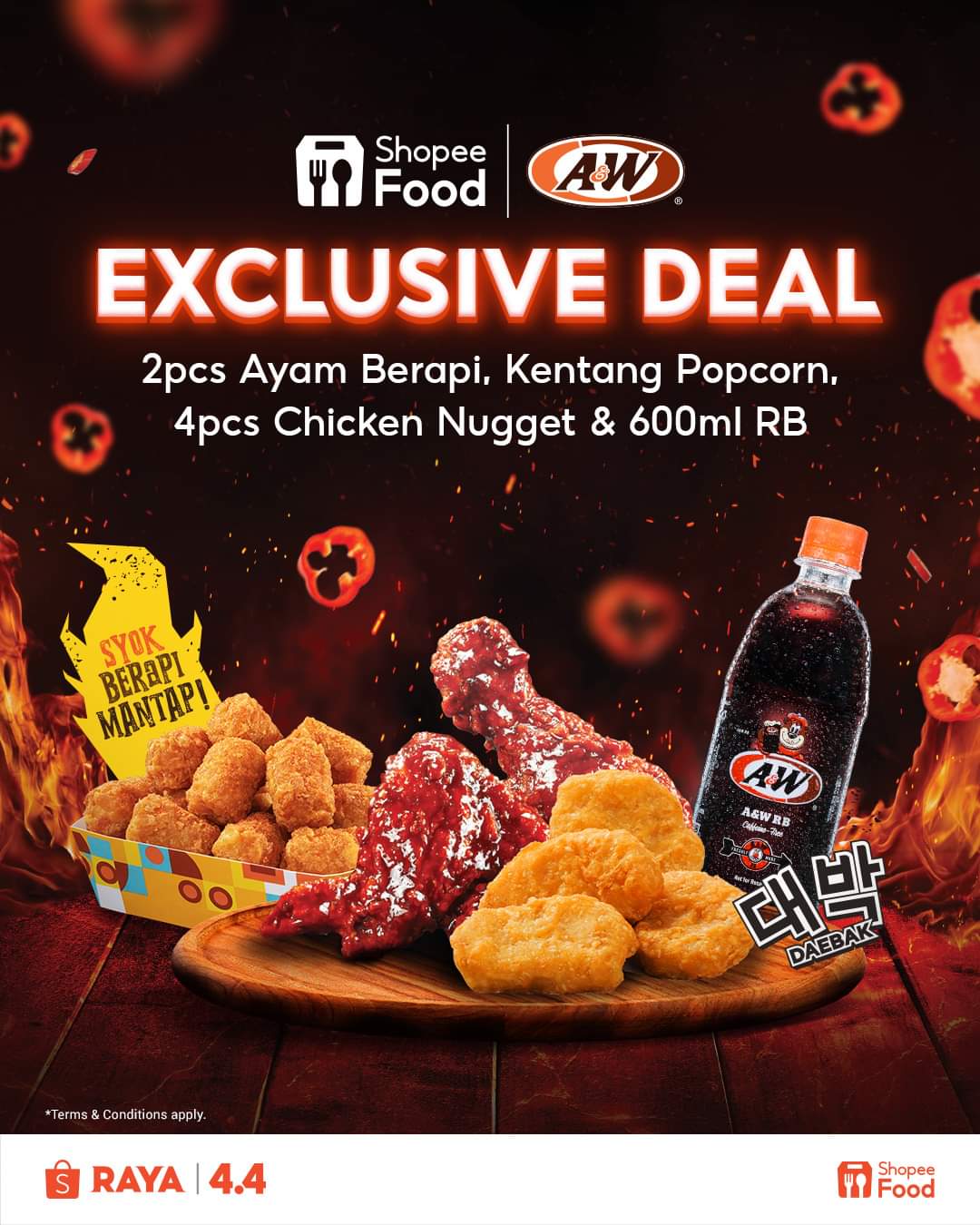 A&W Exclusive Combo on Shopee Food: Irresistible Delights in April 2024