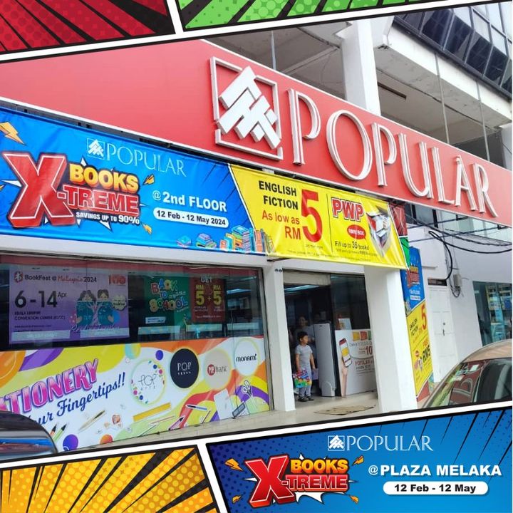 Popular Books X-Treme Promo May 2024: Save Up to 90% on English Books!