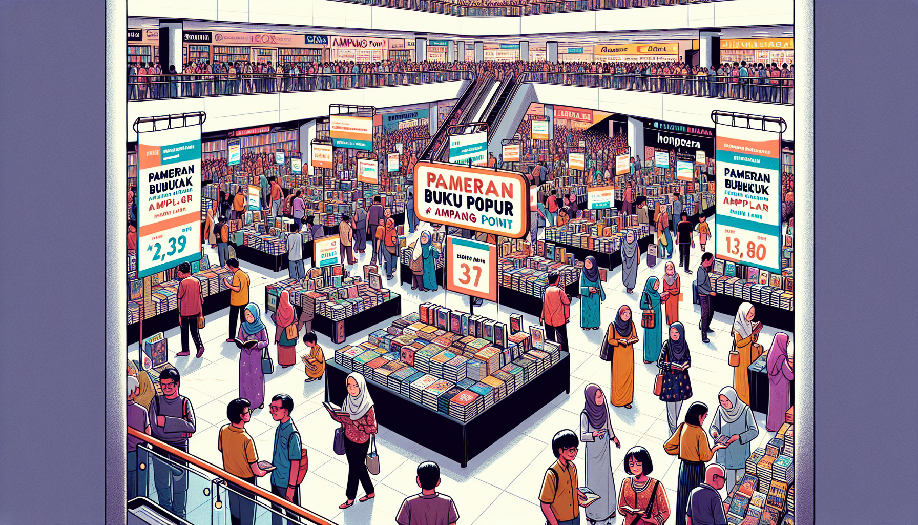 Exciting Book Fair at Ampang Point: Discover Great Deals at Pameran Buku POPULAR!