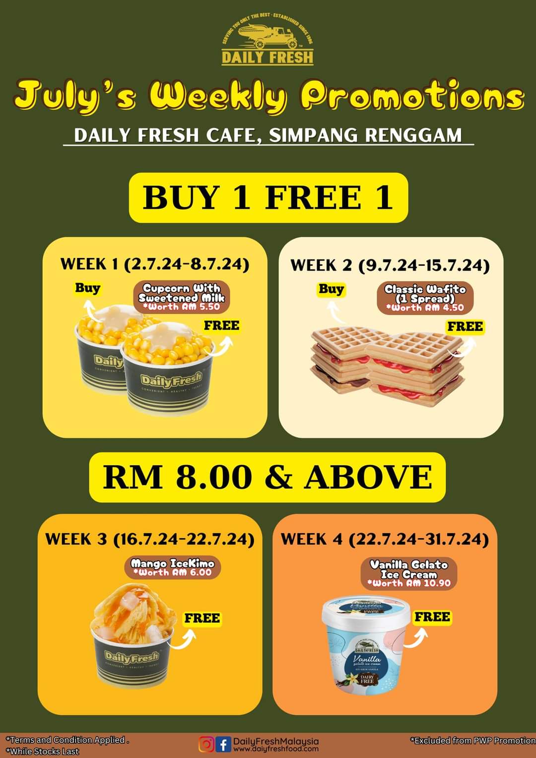 Welcome Daily Fresh Simpang Renggam July 2024 Weekly’s Promotions!