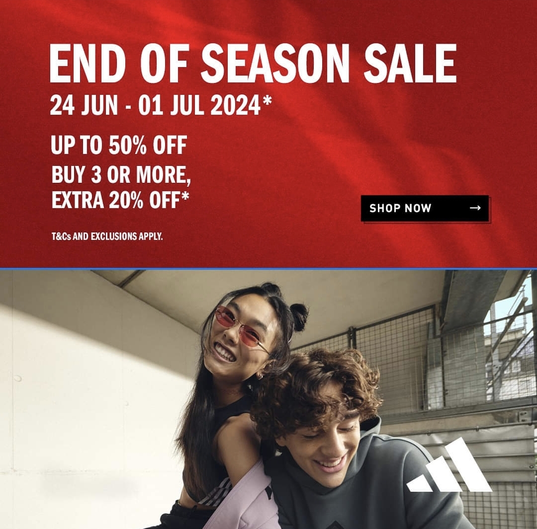 Discover Great Deals at Adidas Malaysia: Season-End Deals June 2024!