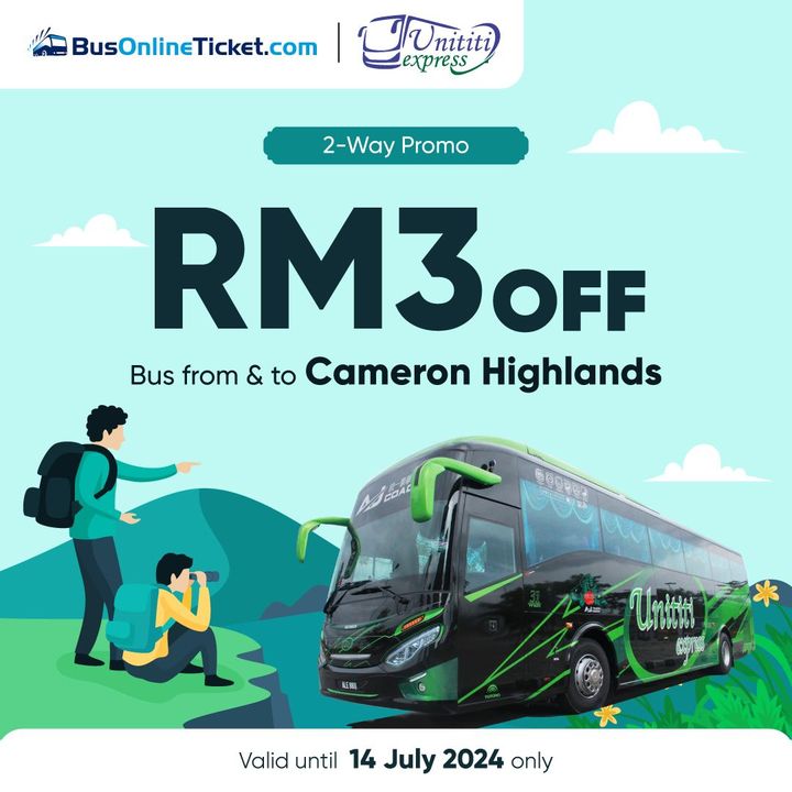 Hop on the Unititi Express for a Cameron Highlands Adventure!