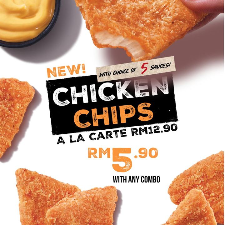 Crunch into Deliciousness with Chicken Chips from Taco Bell Malaysia – Perfect Snack for RM5.90 with Combo Purchase June 10