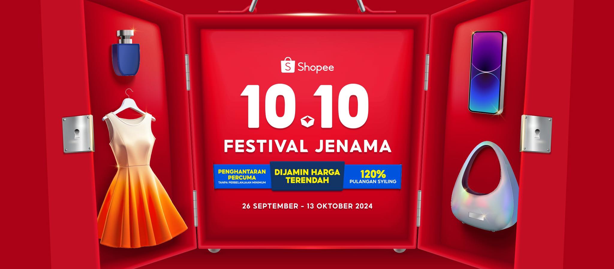 Shopee 10.10 Sale 2024 Voucher Code : Save RM9 on Purchases Over RM35 (Oct 9-10)