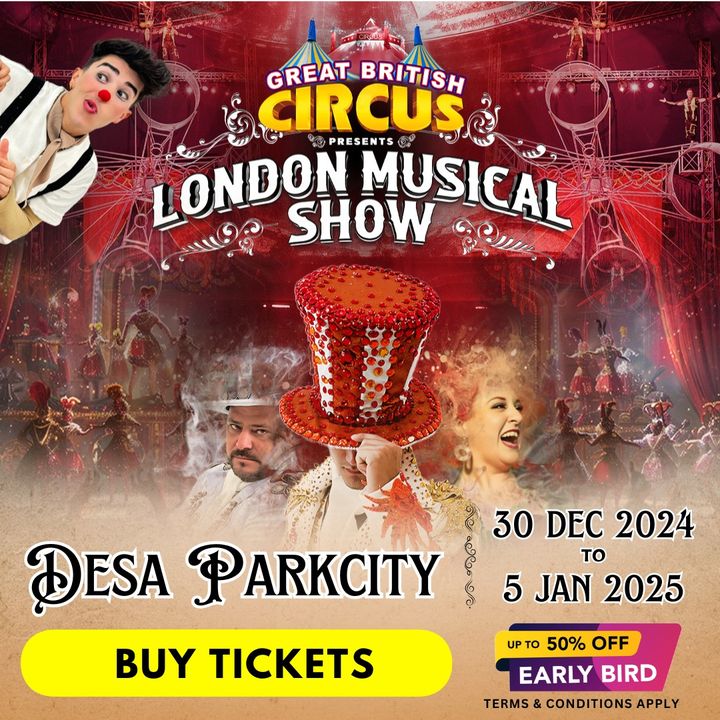 Get 50% Off Tickets to the Great British Circus London Musical Show! (Limited Time Offer)