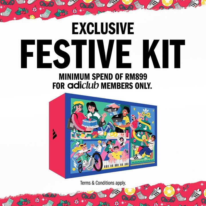 Score a Festive Kit with adidas: Spend RM899 & Get Rewarded!