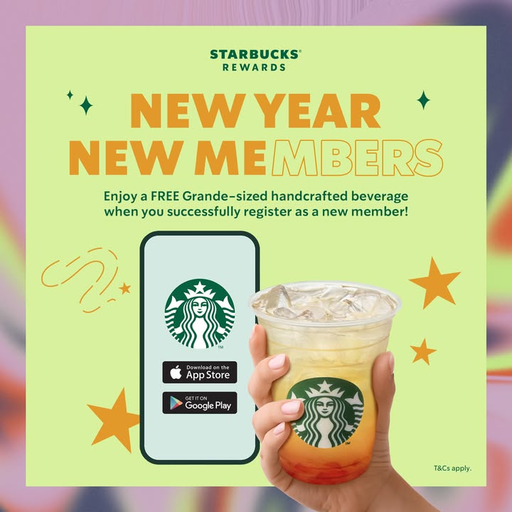 Start Your Year Right with a FREE Grande Beverage at Starbucks!