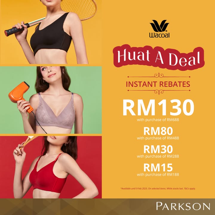 February’s Luxurious Lingerie: Huat A Deal at Wacoal Malaysia!