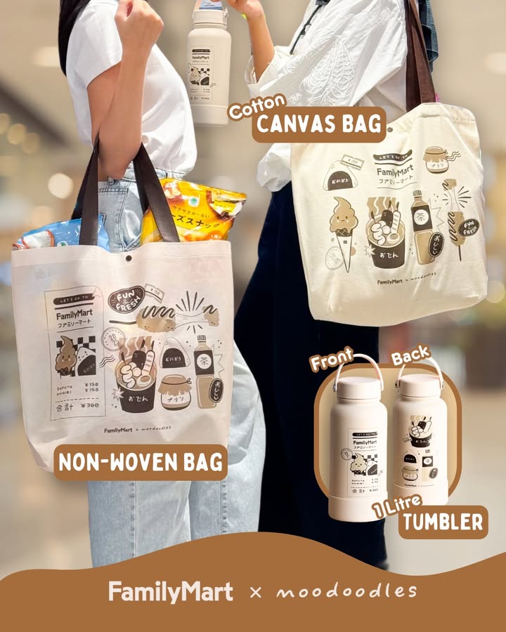 FamilyMart x Moodoodles: Snag Kawaii Collectibles Before They’re Gone!