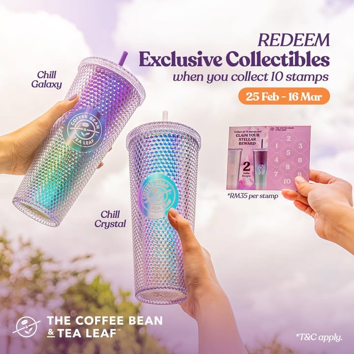 Coffee Bean & Tea Leaf’s Stamptastic Promo: Free Tumblers Await!