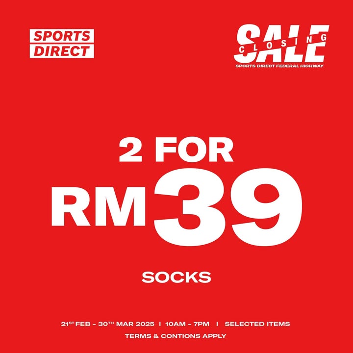 Massive Clearance Sale at Sports Direct Federal Highway: Don’t Miss Out!