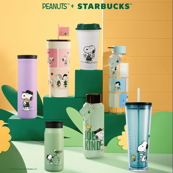 Starbucks Malaysia x Peanuts Collection Launching Soon: Grab Yours in March 2025!