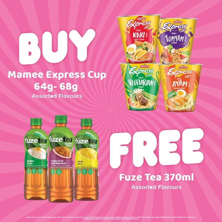 Snatch a FREE Drink at FamilyMart with These Snack Deals!