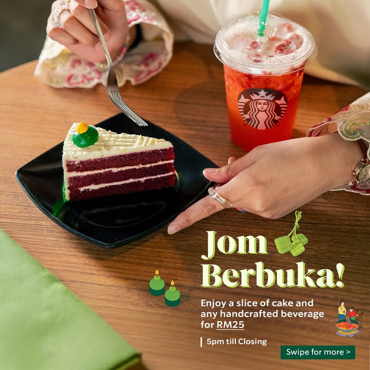 Starbucks Malaysia Ramadan 2025 Specials: Berbuka Deals You Can’t Miss!