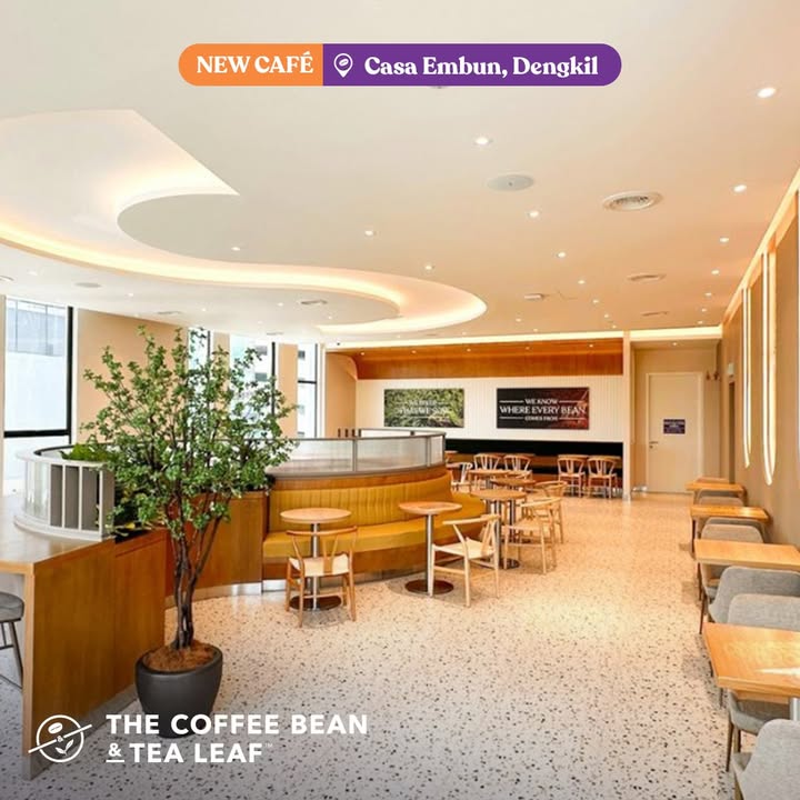Coffee Bean & Tea Leaf® Dengkil Opening: Buy 1 Get 1, Purple Deals & More! (March-April 2025)