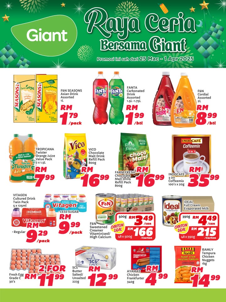 Giant Raya Savings: Pocket-Friendly Offers on Fresh Products and Daily Essentials!