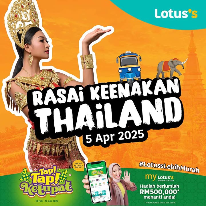 Lotus’s Malaysia: Savor Thai Flavors with Amazing Deals – Stock Up Now!