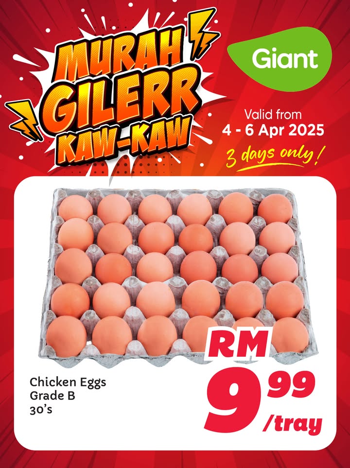 Giant Malaysia Weekend Deals: Pocket-Friendly Promotions Valid Until April 6, 2025
