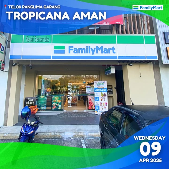 FamilyMart Tropicana Aman Opening: Score 25% Off Delicious Treats!