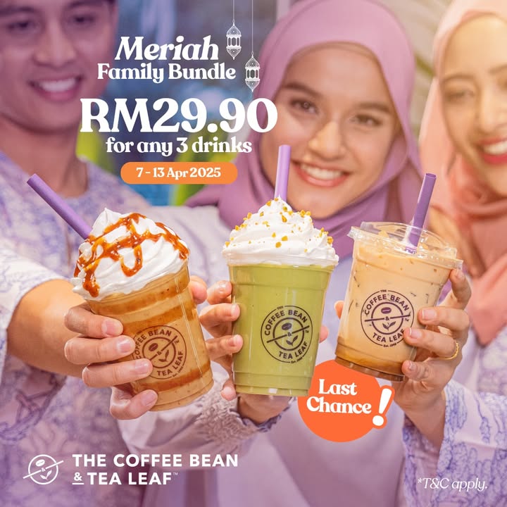 Coffee Bean Malaysia: Grab the Meriah Family Bundle Before It’s Gone!