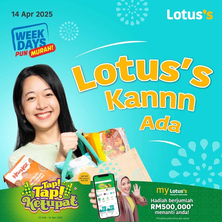 Lotus’s Mid-Month Savings! Grab Groceries at Great Prices Now!